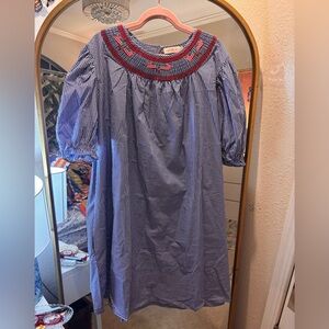 Ivy City American adult smocked dress